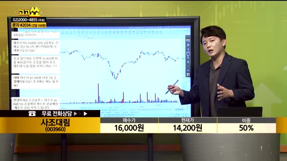 [종목상담] 사조대림(003960)
