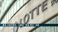 그룹 사장단과 화상회의 주재한 신동빈 회장…"장기적 측면서 본업혁신" 강력 주문