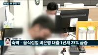 [전화연결] 벼랑 끝에 몰린 숙박·음식점업…대출로 버틴다