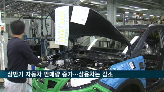 상반기 자동차 판매량 증가…전 세계 중 한국만 유일