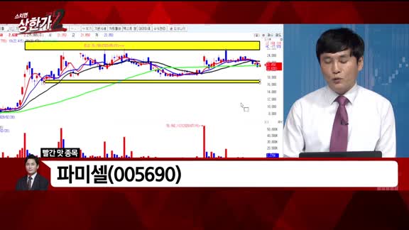 [빨간 맛 종목] 파미셀(005690)