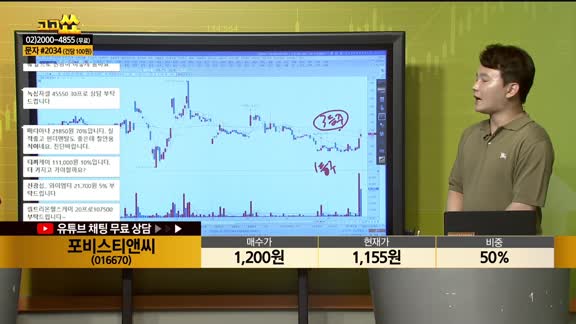 [종목상담] 포비스티앤씨(016670)
