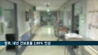 내년 건보료율 2.89% 인상…직장인 보험료 월평균 3천399원 상승