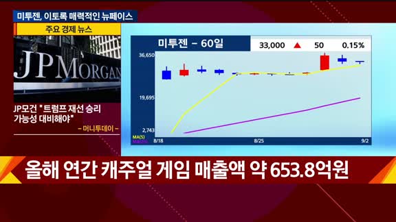 [애널리스트에게듣는다] 미투젠, 이토록 매력적인 뉴페이스