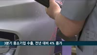 3분기 중소기업 수출, 전년 대비 4% 증가
