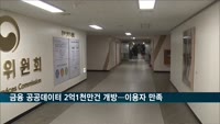 금융 공공데이터 2억1천만건 개방…이용자 57% '만족'