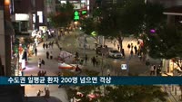 정부, 수도권 일평균 환자 200명 넘으면 거리두기 추가격상 검토