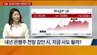 [애널리스트에게듣는다] 은행, 내년에 반등이 확실한 이유