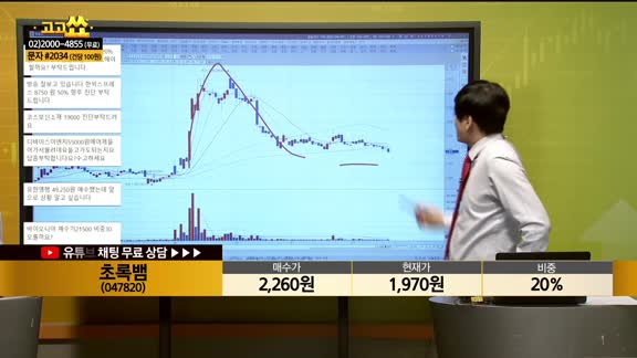 [종목상담] 초록뱀(047820)