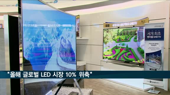 "올해 세계 LED 시장, 코로나로 10％ 위축…내년 4％ 반등"