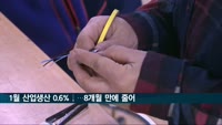 1월 산업생산 0.6%↓…8개월 만에 줄어