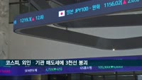 코스피, 외인·기관 매도세에 3천선 붕괴