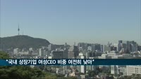 전경련 "상장기업 여성CE0 비중 여전히 작아"