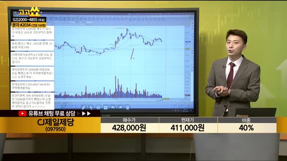 [종목상담] CJ제일제당(097950)