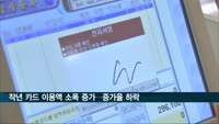 작년 카드 이용액 소폭 증가…코로나에 증가율 하락