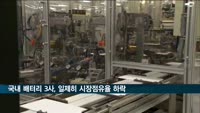 1∼2월 국내 배터리 3사, 일제히 시장점유율 하락
