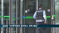 금감원 "NH투자증권에 '옵티머스 전액 배상' 결정"