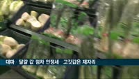 대파·달걀 값 점차 안정세…고깃값은 제자리