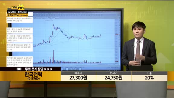 [종목상담] 한국전력(015760)