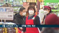 4월 소비심리 1.7p↑…4개월 연속 개선