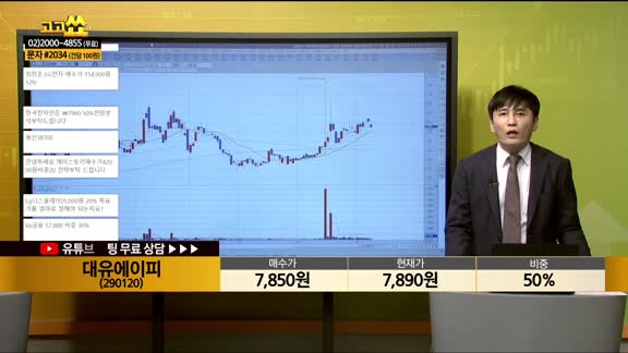 [종목상담] 대유에이피(290120)