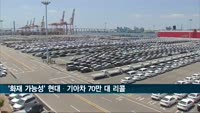 '화재 가능성' 제네시스 G80 등 현대·기아차 70만 대 리콜