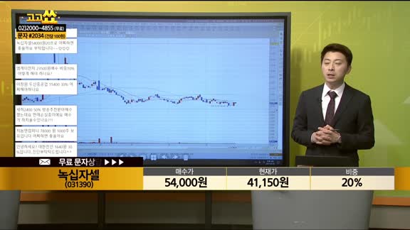 [종목상담] 녹십자셀(031390)