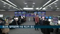 코스피, 일주일만에 사상 최고치 경신…3252.13 마감