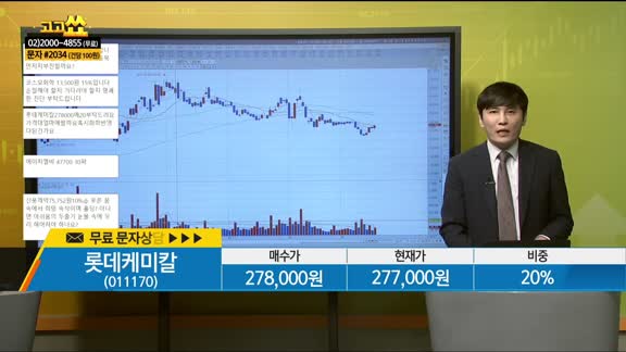 [종목상담] 롯데케미칼(011170)