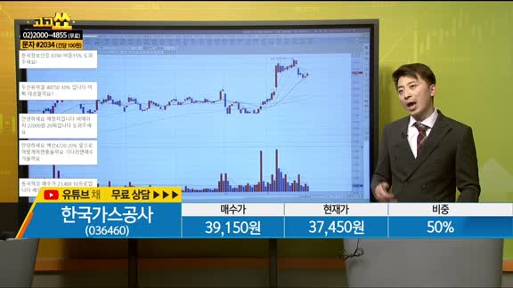 [종목상담] 한국가스공사(036460)