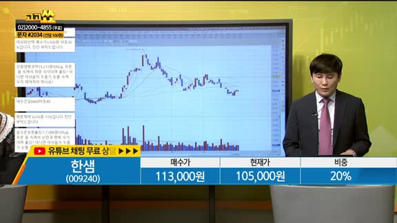 [종목상담] 한샘(009240)