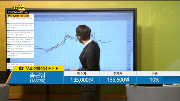 [종목상담] 종근당(185750)