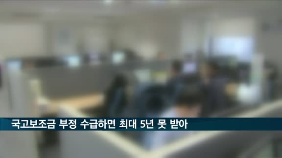 국고보조금 부정 수급하면 최대 5년 못 받는다