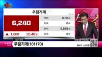 [생생한 주식쇼 생쇼] 우림기계(101170) 