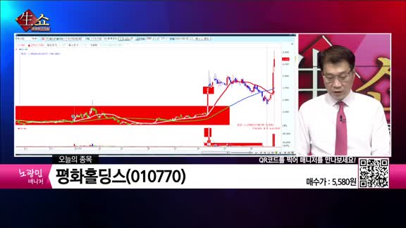 [생생한 주식쇼 생쇼] 평화홀딩스 (010770)  