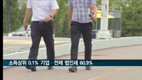 소득 상위 0.1% 기업이 전체 법인세의 60.9% 납부