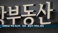 멈출 줄 모르는 아파트값…전세·분양가 격차 최고