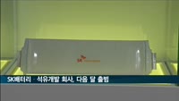 SK배터리·석유개발 회사 내달 출범…16일 주총서 확정