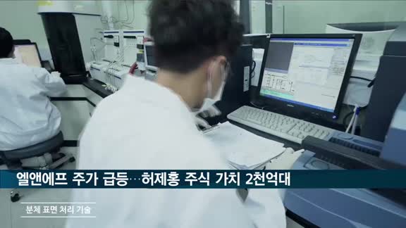 엘앤에프 주가 급등에…범 GS가 허제홍, 주식 가치 2천억대 치솟아