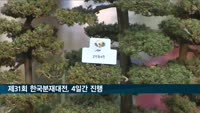 제31회 한국분재대전, 국립세종수목원에서 4일간 진행