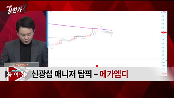 [특이점 종목] 메가엠디 (133750) 