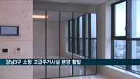 강남3구 소형 고급주거시설 분양 활발