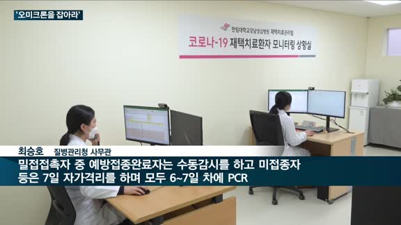 '우세종' 오미크론에 바뀐 방역체계…고위험군 제외 신속항원검사 후 PCR검사 받는다