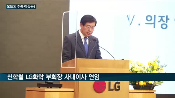 [오늘의 주총] 조원태 회장, 또다시 KCGI와 표대결서 '압승'…신학철 LG화학 부회장 "전지재료·신약 등...