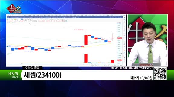 [생생한 주식쇼 생쇼] 세원 (234100)