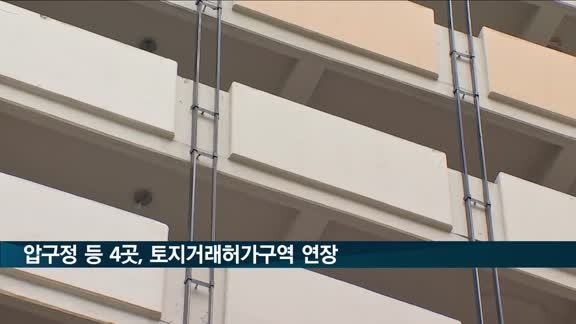 서울시, 압구정·여의도·목동·성수 토지거래허가구역 1년 연장