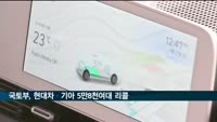 국토부, 아이오닉5 등 현대차·기아 5만8천여대 리콜