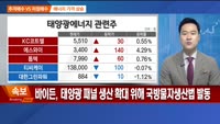 [추격매수vs저점매수] 전선+전력기기·태양광