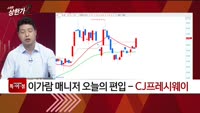 [특이점 종목] CJ프레시웨이 (051500)