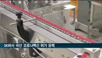 '국내개발 1호 SK바사 코로나백신' 중앙약심 통과